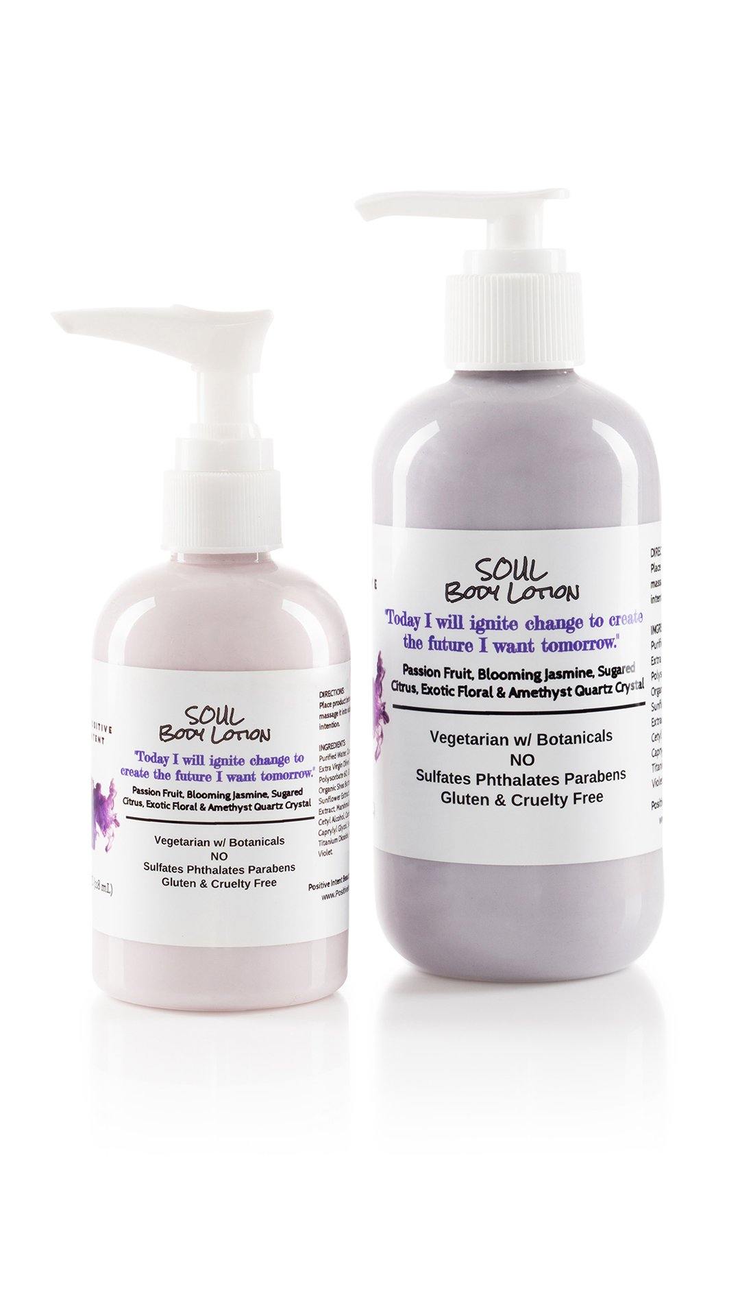 Learn how our SOUL Body Lotion transformed the life of KATHERINE in 30 days. - Positive Intent 