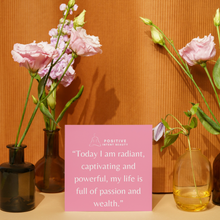 Load image into Gallery viewer, Self Care Shower Affirmation Cards [Waterproof] - Positive Intent Beauty
