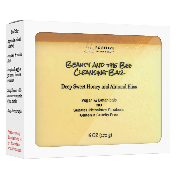 Clarifying Honey and Almond Cleansing Bar - Positive Intent Beauty