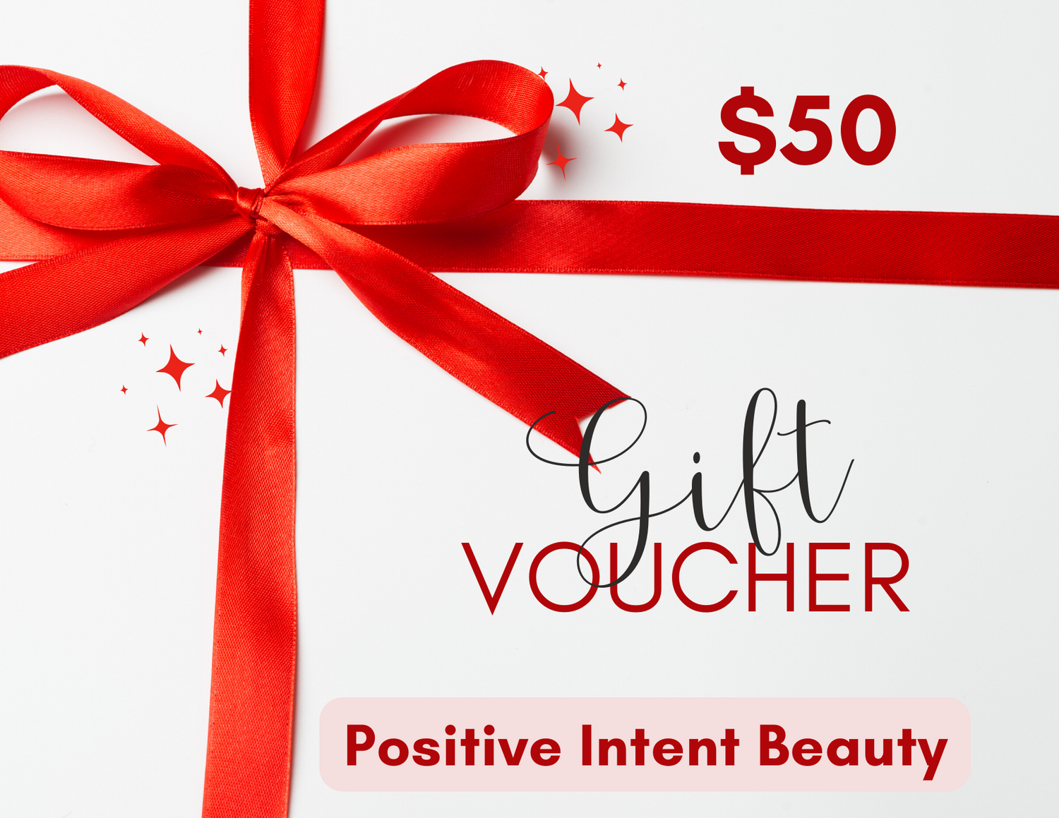 Positive Intent Beauty Gift Card - Positive Intent Beauty